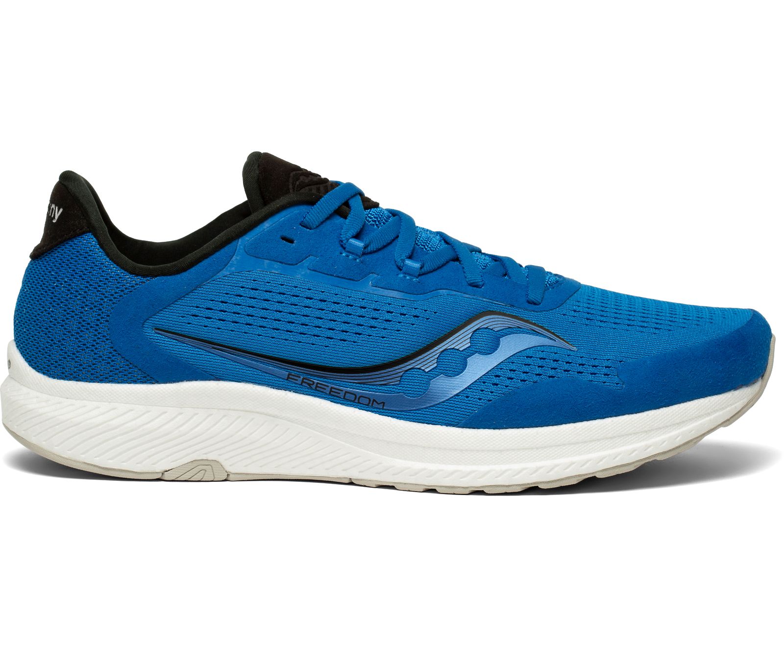 Men's Saucony Freedom 4 Running Shoes Royal / Grey | Singapore 488ZUTG